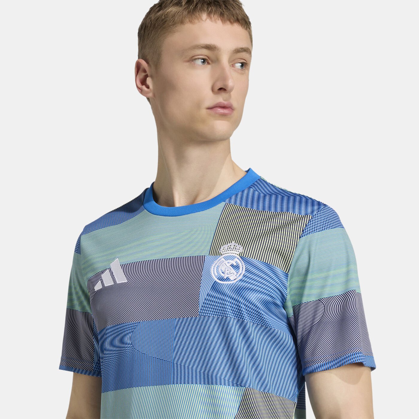 Men's Real Madrid 25/26 Pre-Match Football Jersey