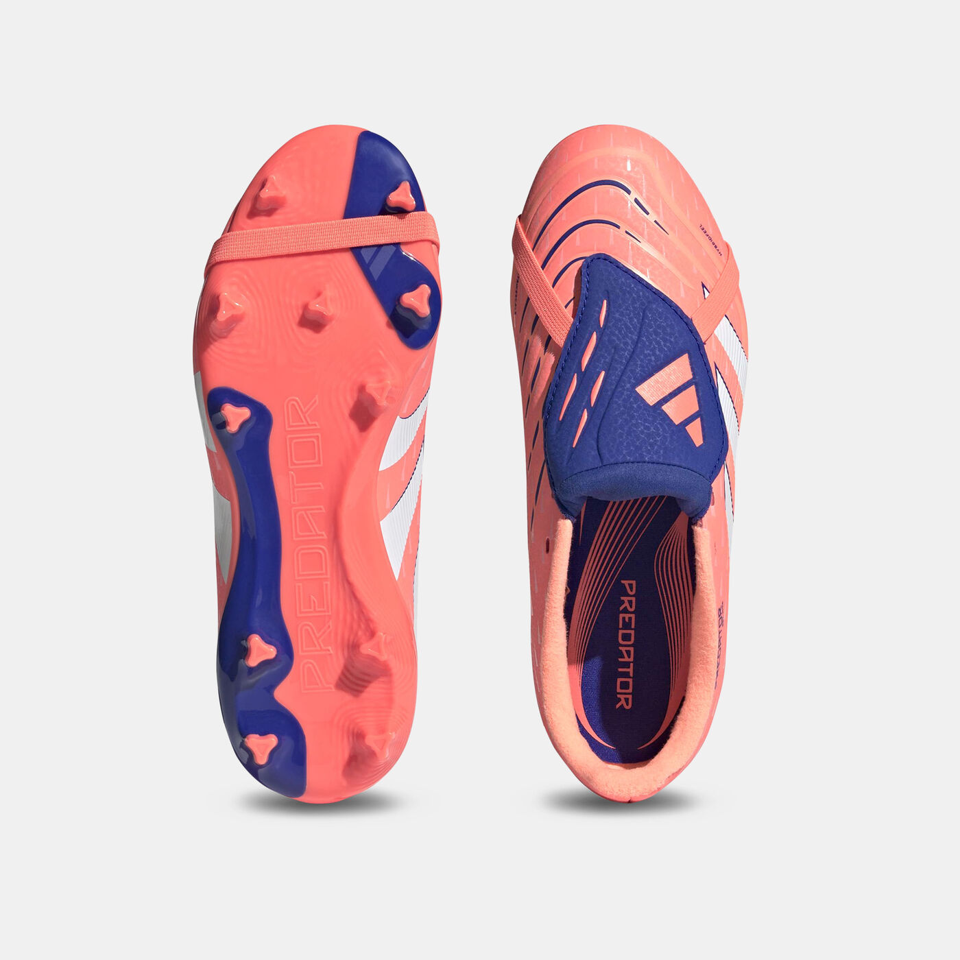 Kids' Predator League Fold-Over Tongue Firm/Multi-Ground Football Shoes