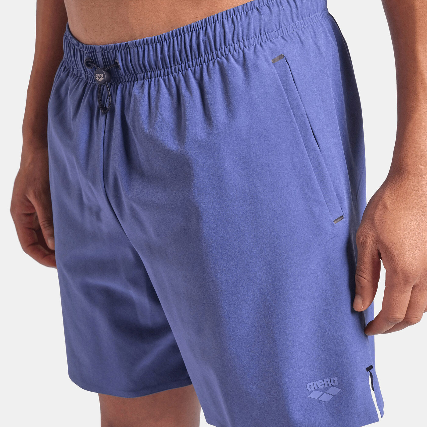 Men's Solid Evo Beach Boxer Swimming Shorts