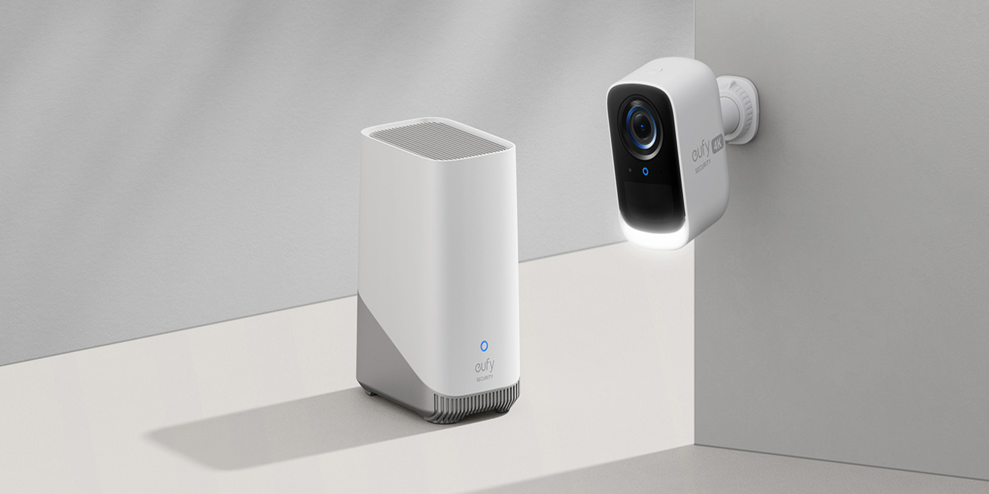 Eufy Security EufyCam 3C Add-on Camera, Security Camera Outdoor Wireless, 4K Camera with Expandable Local Storage, Face Recognition AI, Spotlight, No Monthly Fee, Requires HomeBase 3