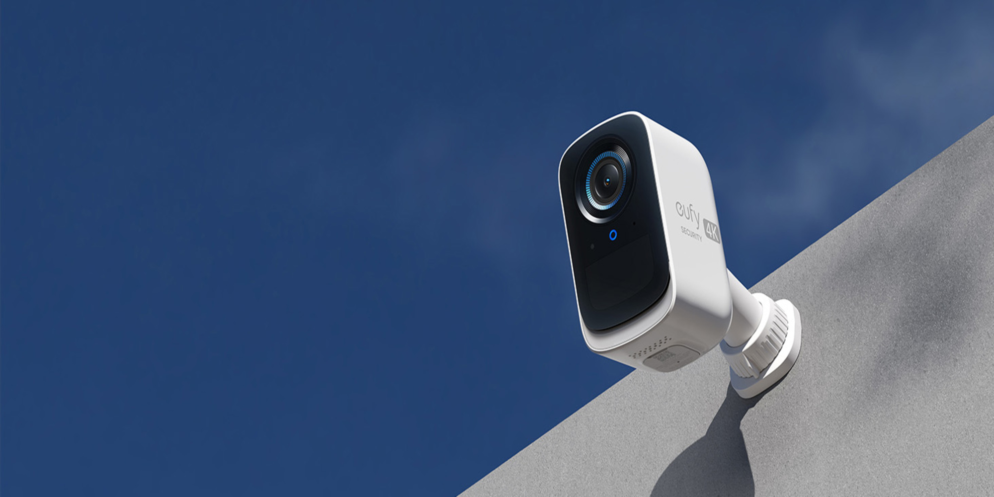 Eufy Security EufyCam 3C Add-on Camera, Security Camera Outdoor Wireless, 4K Camera with Expandable Local Storage, Face Recognition AI, Spotlight, No Monthly Fee, Requires HomeBase 3