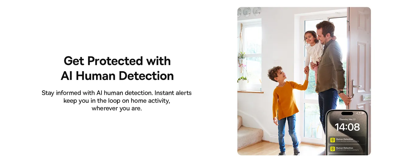 3MP 2K WiFi Indoor Security Camera with Pan Tilt, 8x Digital Zoom, 2-Way Audio, Night Vision, Motion Detection, Baby Monitor, Support Micro SD Card up to 256GB, Compatible with Google Assistant and Amazon Alexa, Remote Management via APP, Smart Home Monitoring, CCTV Camera for Home Security
