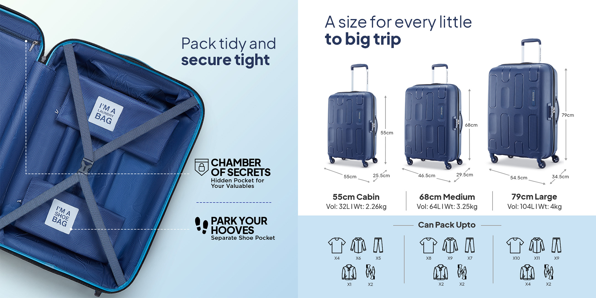 Ellipso Suitcase, Cabin Size 55 cm / 20 inch, 4 Spinner Wheels, Hard Top, Polypropylene, Apricot Blush|Lightweight|Scratch Resistant Texture|Shoe & Laundry Bag|TSA Lock - 3 Years International Warranty