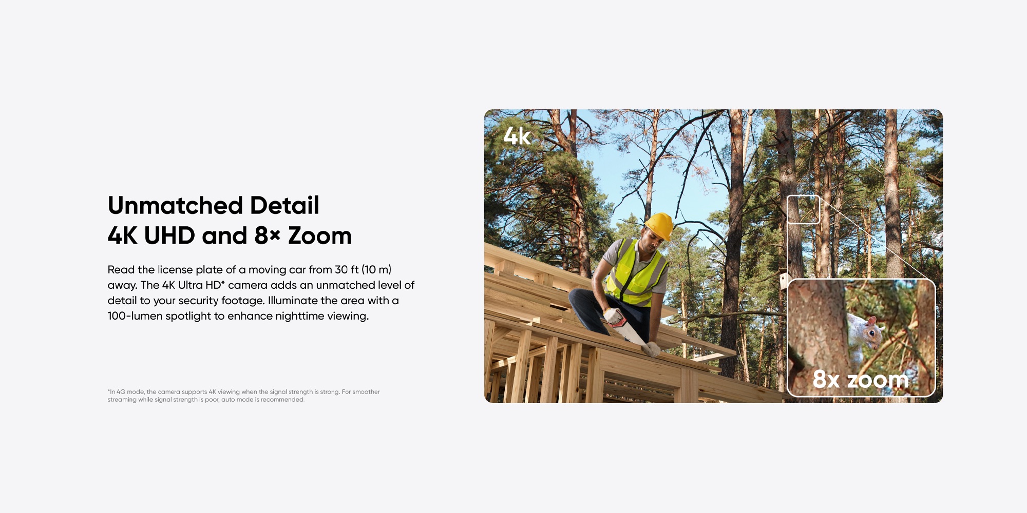 eufy Security 4G LTE Cam S330 with Wi-Fi, 4K UHD Pan Tilt, Wireless, Solar Powered with Solar Panel, AI Human/Vehicle Tracking, with SIM Card