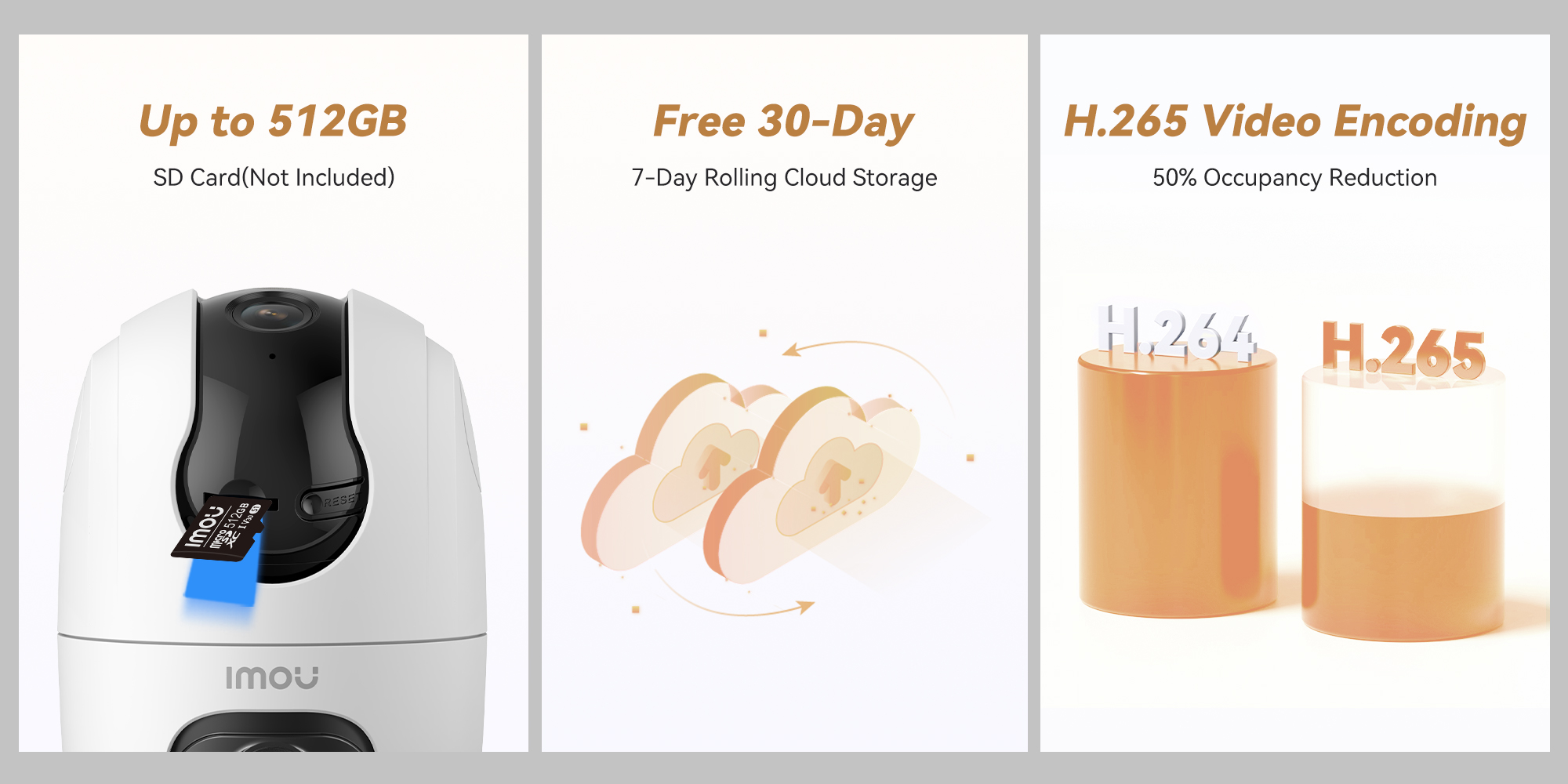 Security Camera Ranger 2C Dual 6MP Indoor CCTV Camera Dual-Band Wi-Fi 6 One-touch Call 2K & 2K Dual-Lens Smart Tracking Full-color night vision support Micro SD Card Slot (up to 512GB)