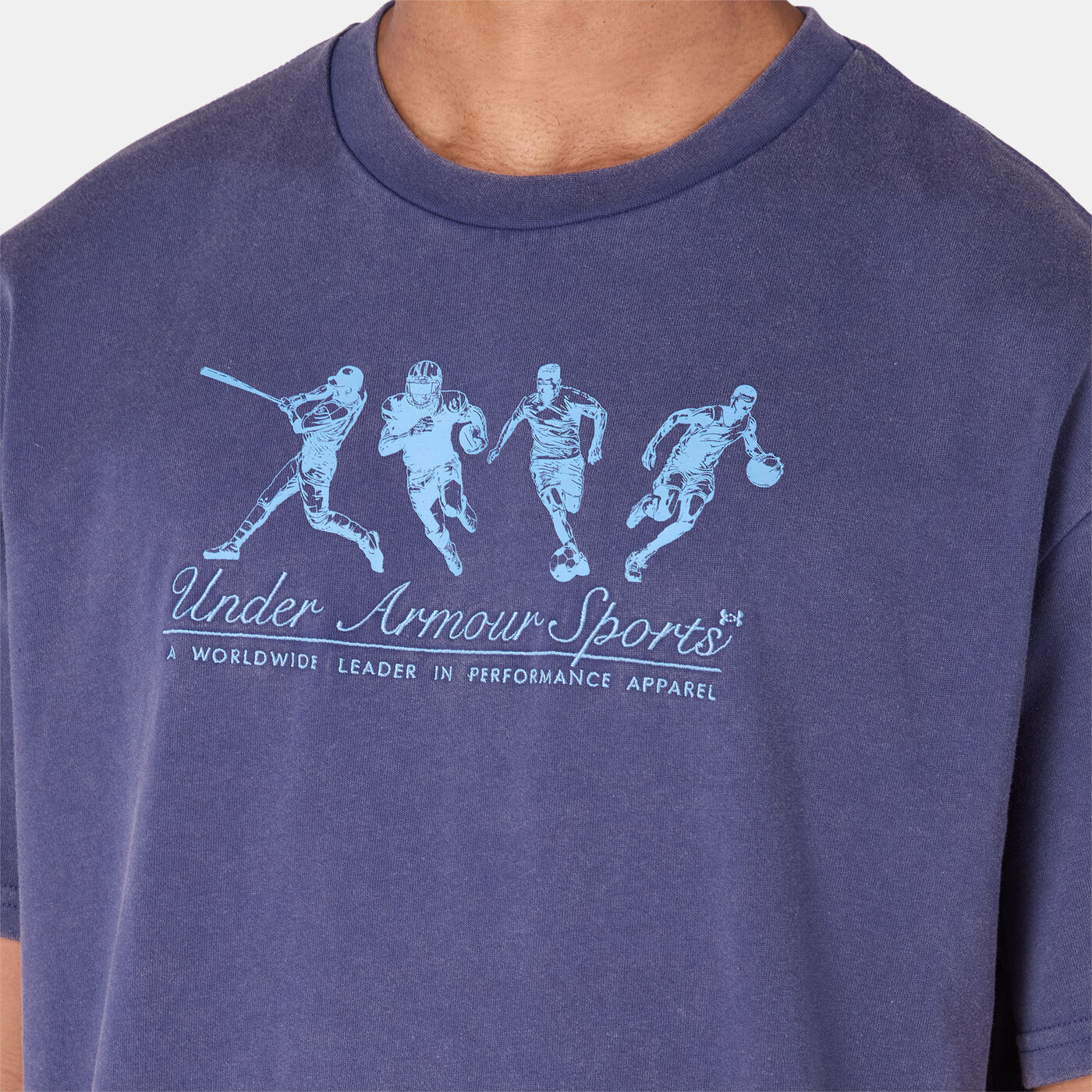 Men's Athletes Heavyweight T-Shirt