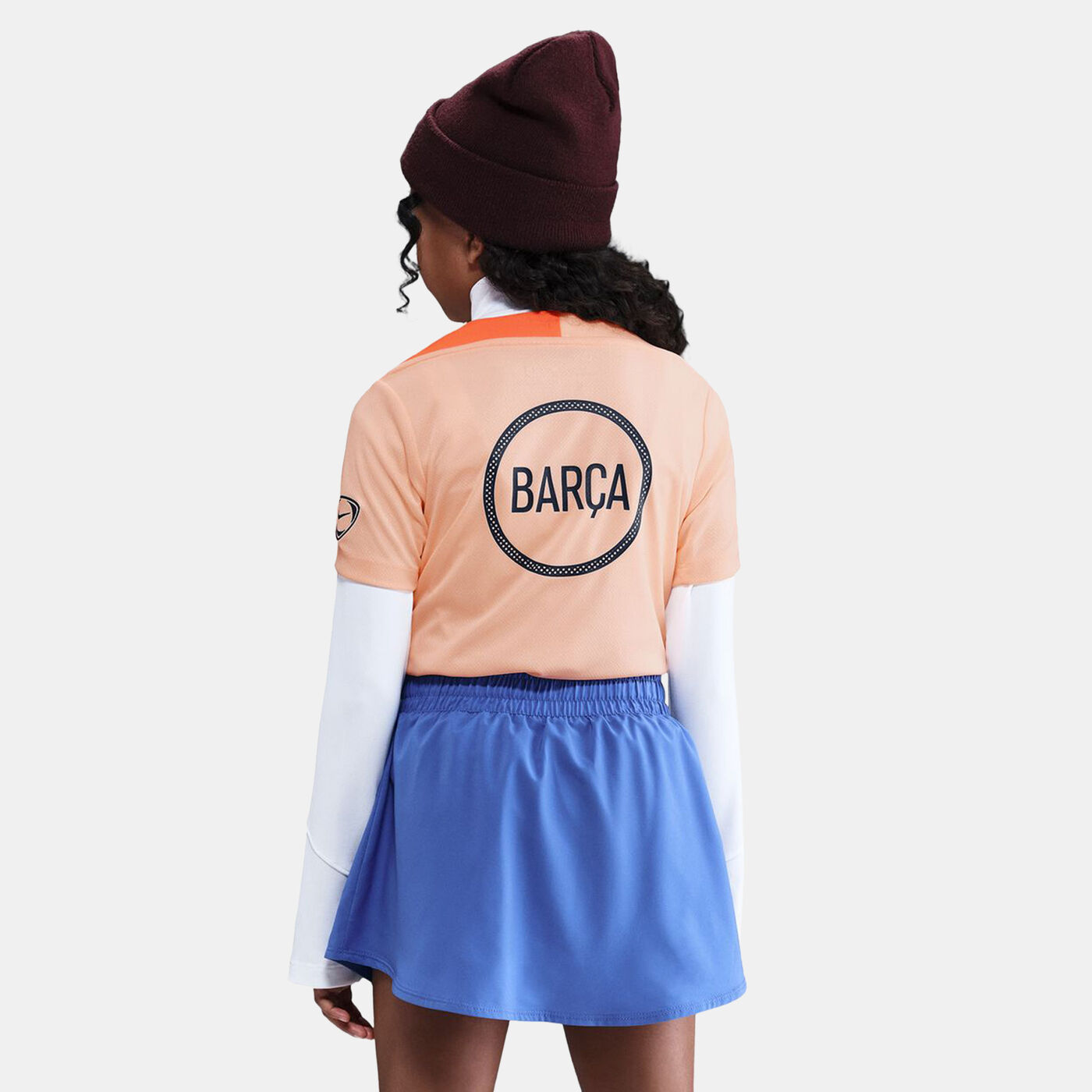 Kids' FC Barceona Strike Third Total 90 Football Top