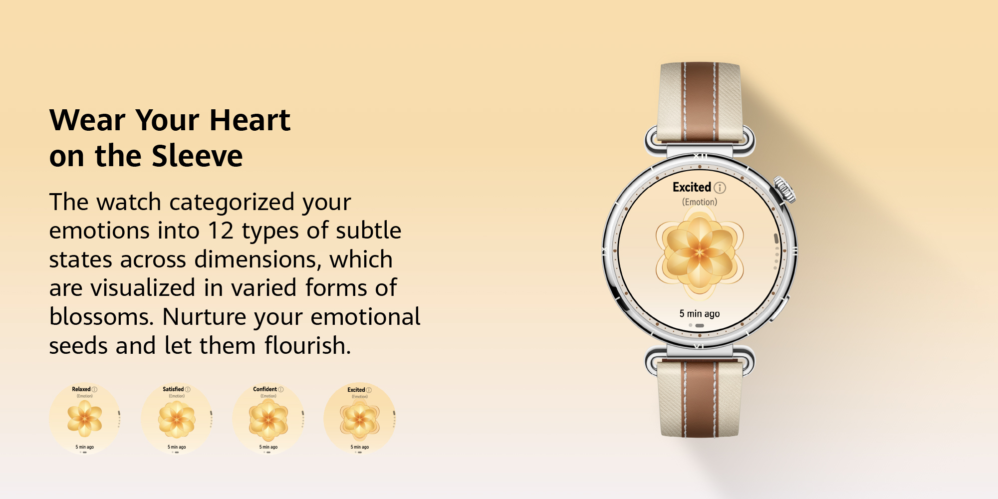 WATCH GT 6 41mm Smart Watch, 1.47'' Display, up to 14 days battery life,  Compatible with iOS & Android, Health Monitor, 100+ Sports Modes, Gold with Free Extra App Benefits Gold