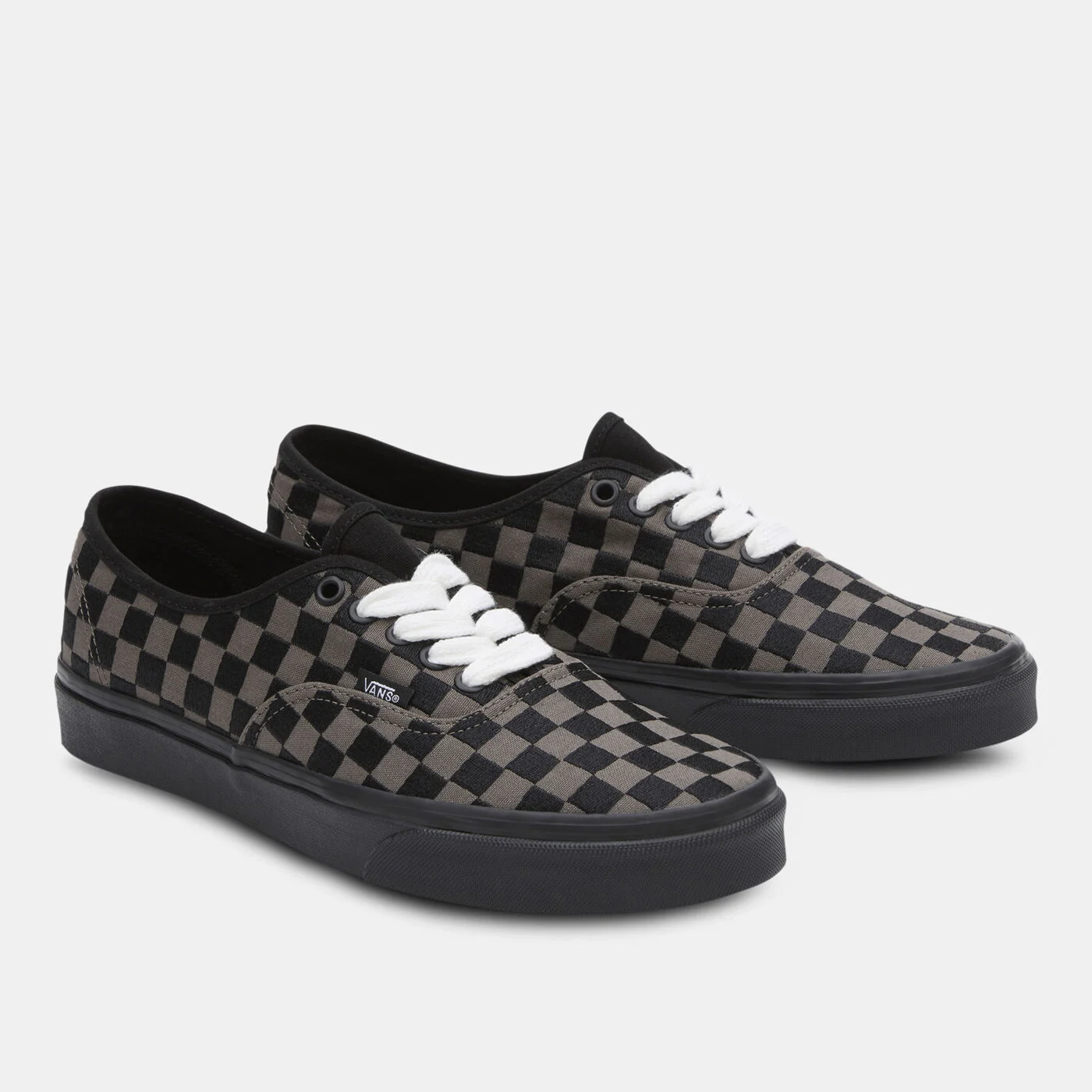 Authentic Embroidered Checkerboard Unisex Shoes