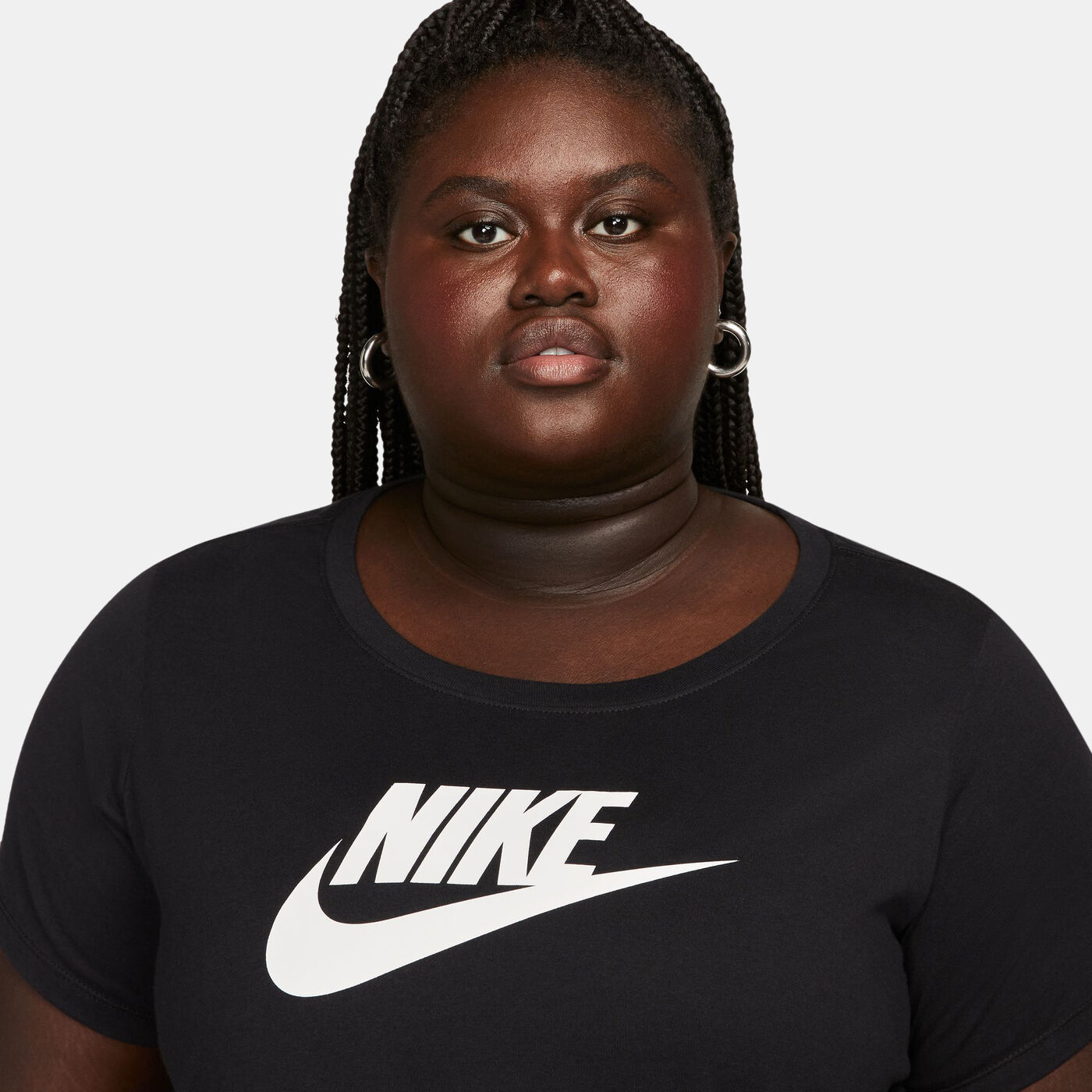 Women's Sportswear Essentials Logo T-Shirt (Plus Size)