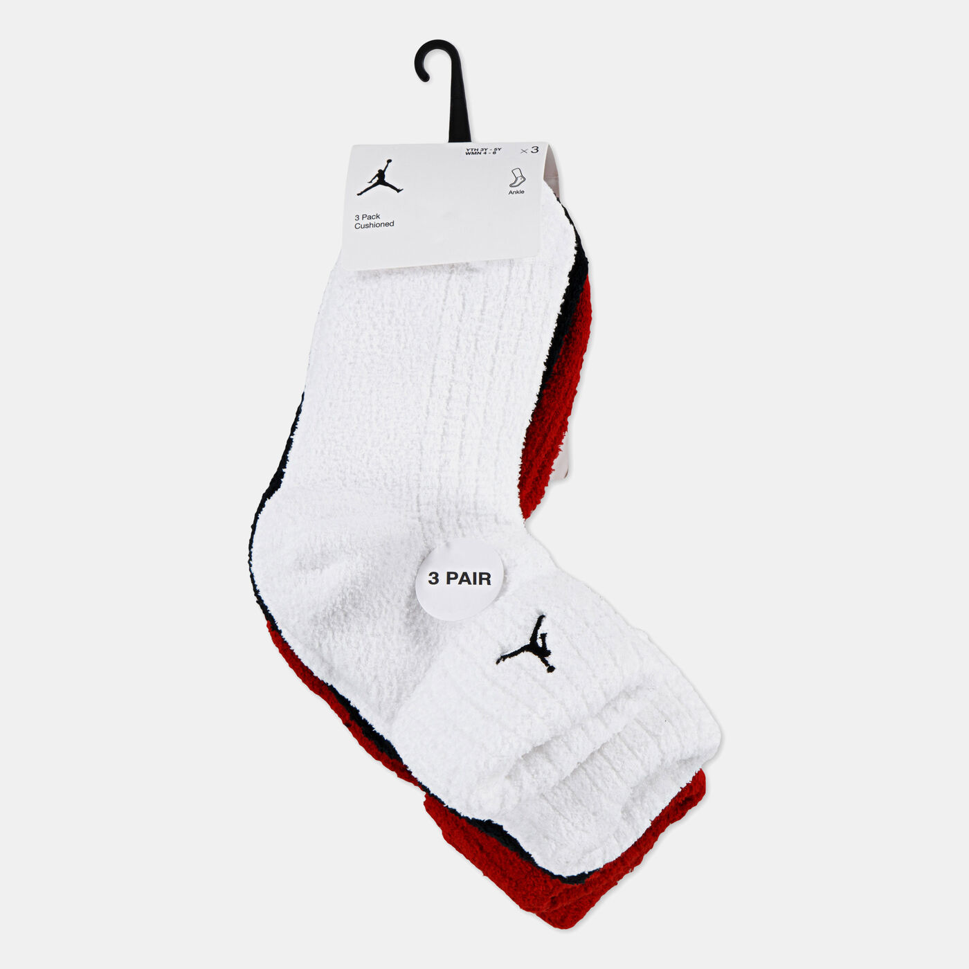 Cushioned Ankle Socks (3 Pair)