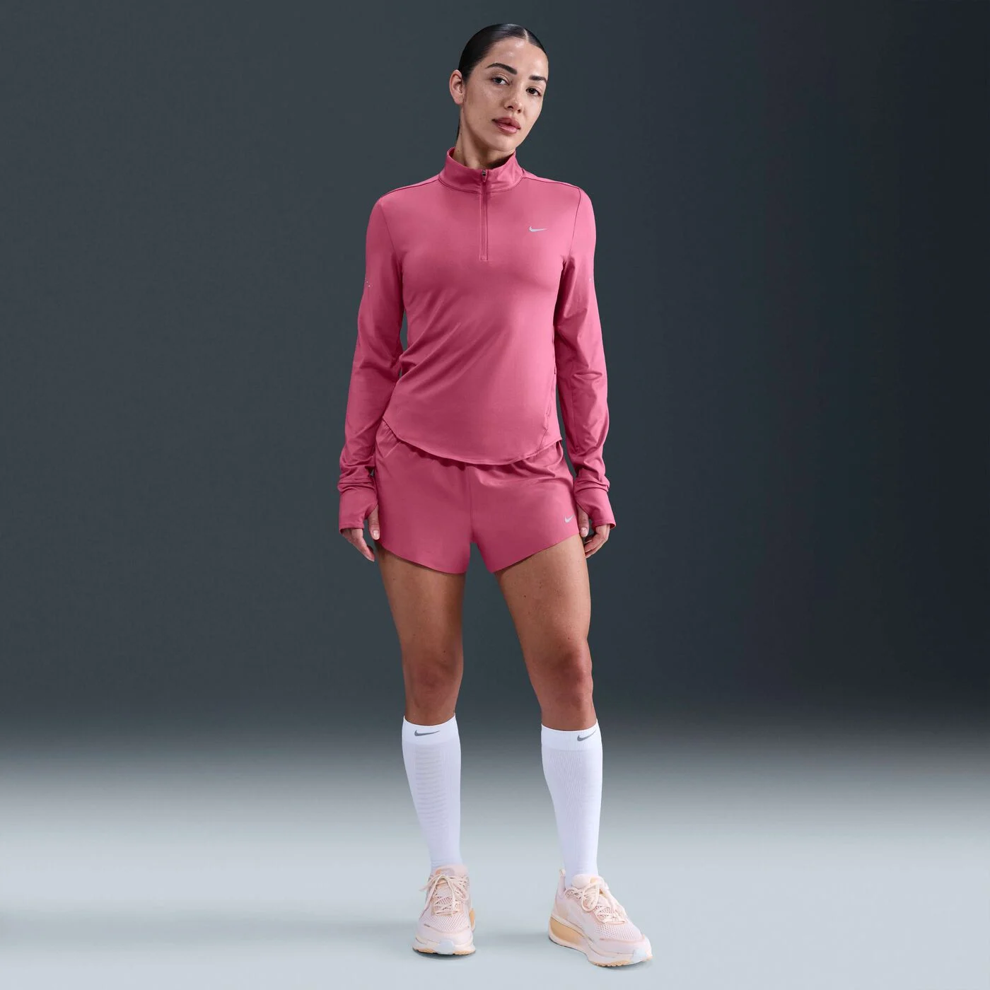 Women's Swift Dri-FIT UV 1/4-Zip Running Top
