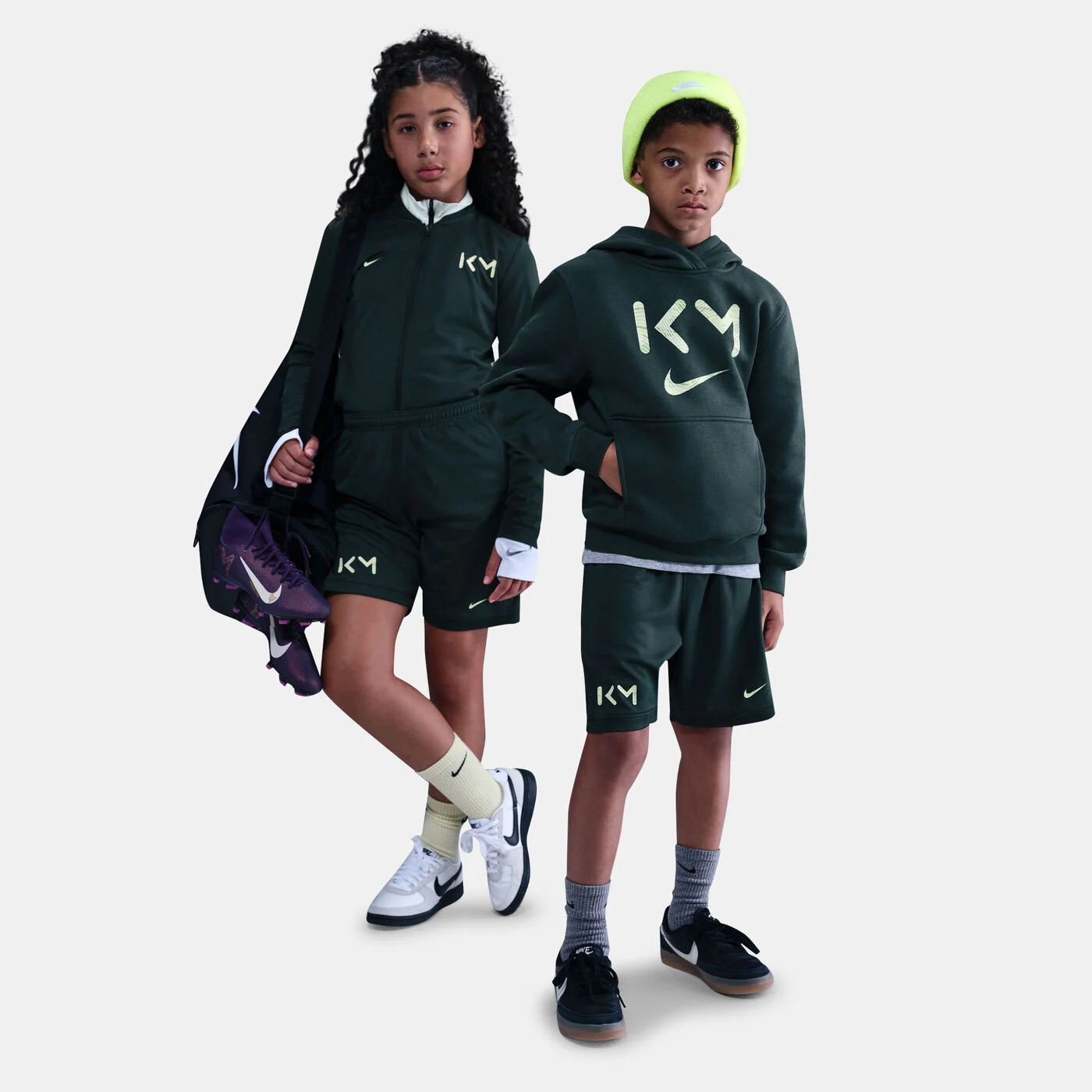 Kids' Kylian Mbappe Academy 25 Football Shorts
