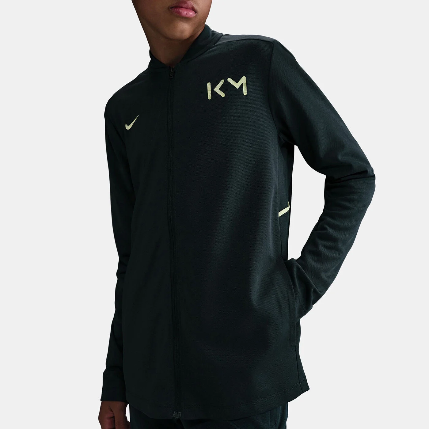 Kids' Kylian Mbappé Academy Dri-FIT Football Tracksuit