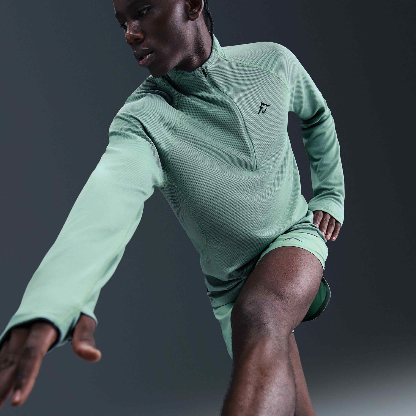 Men's Trail Dri-FIT Mid-Layer Running Top