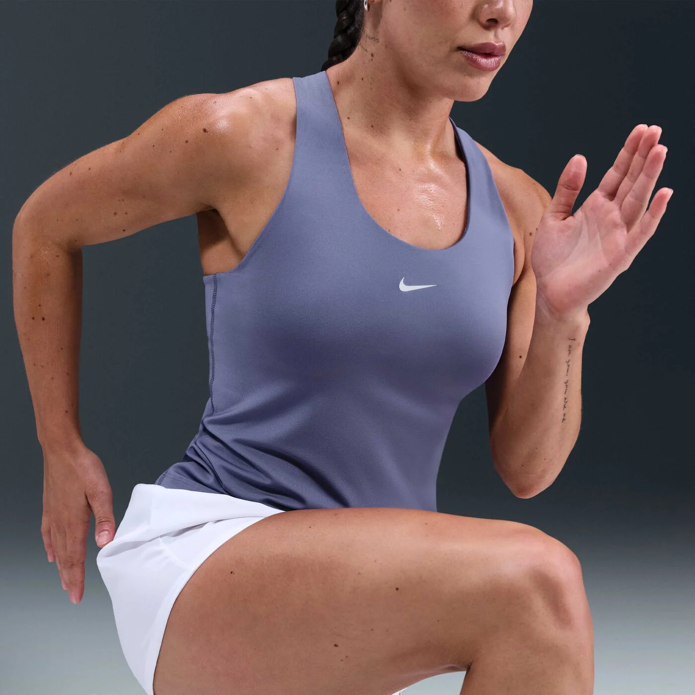 Women's Swoosh Medium-support Padded Sports Bra Tank