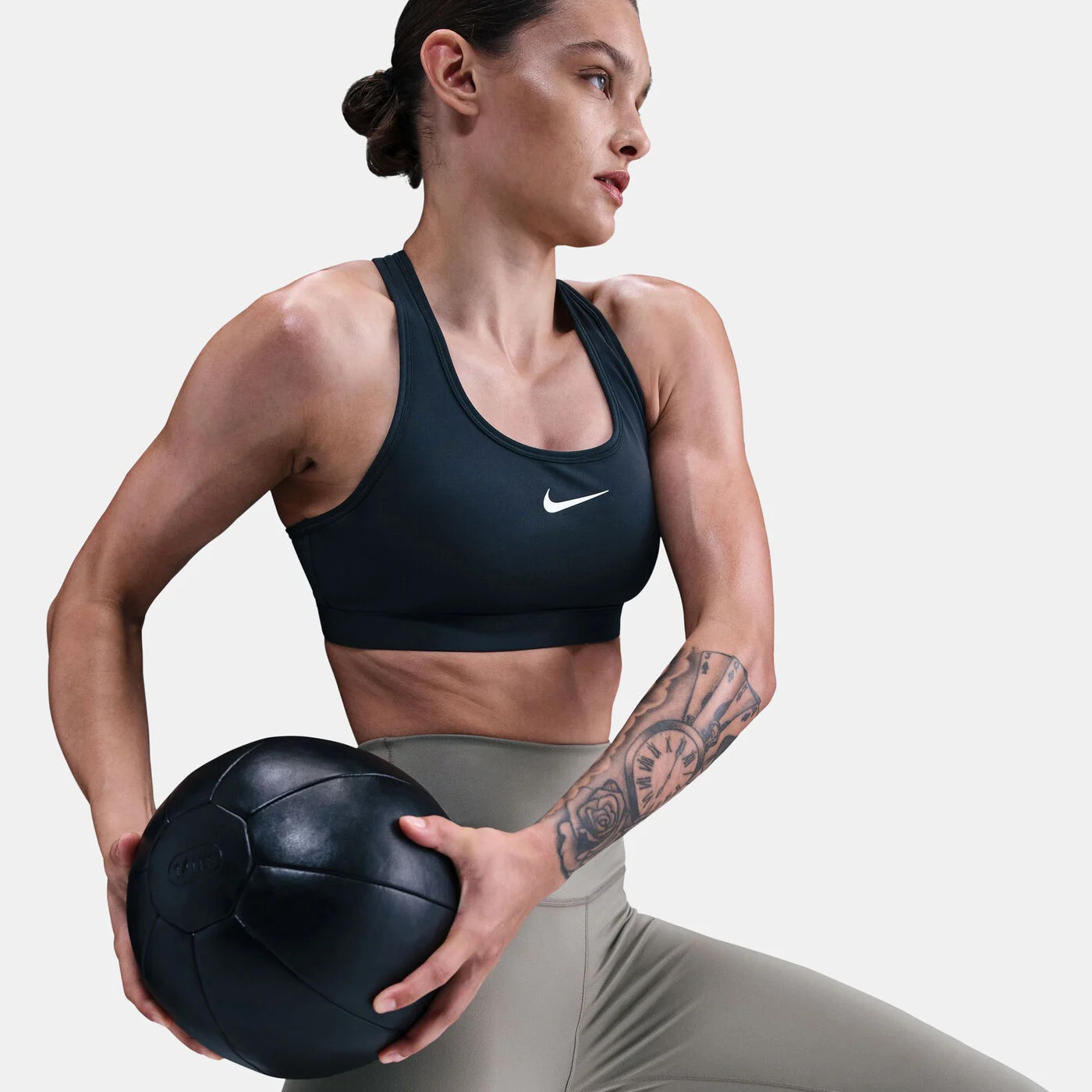 Women's Dri-FIT Swoosh Medium-Support Training Sports Bra