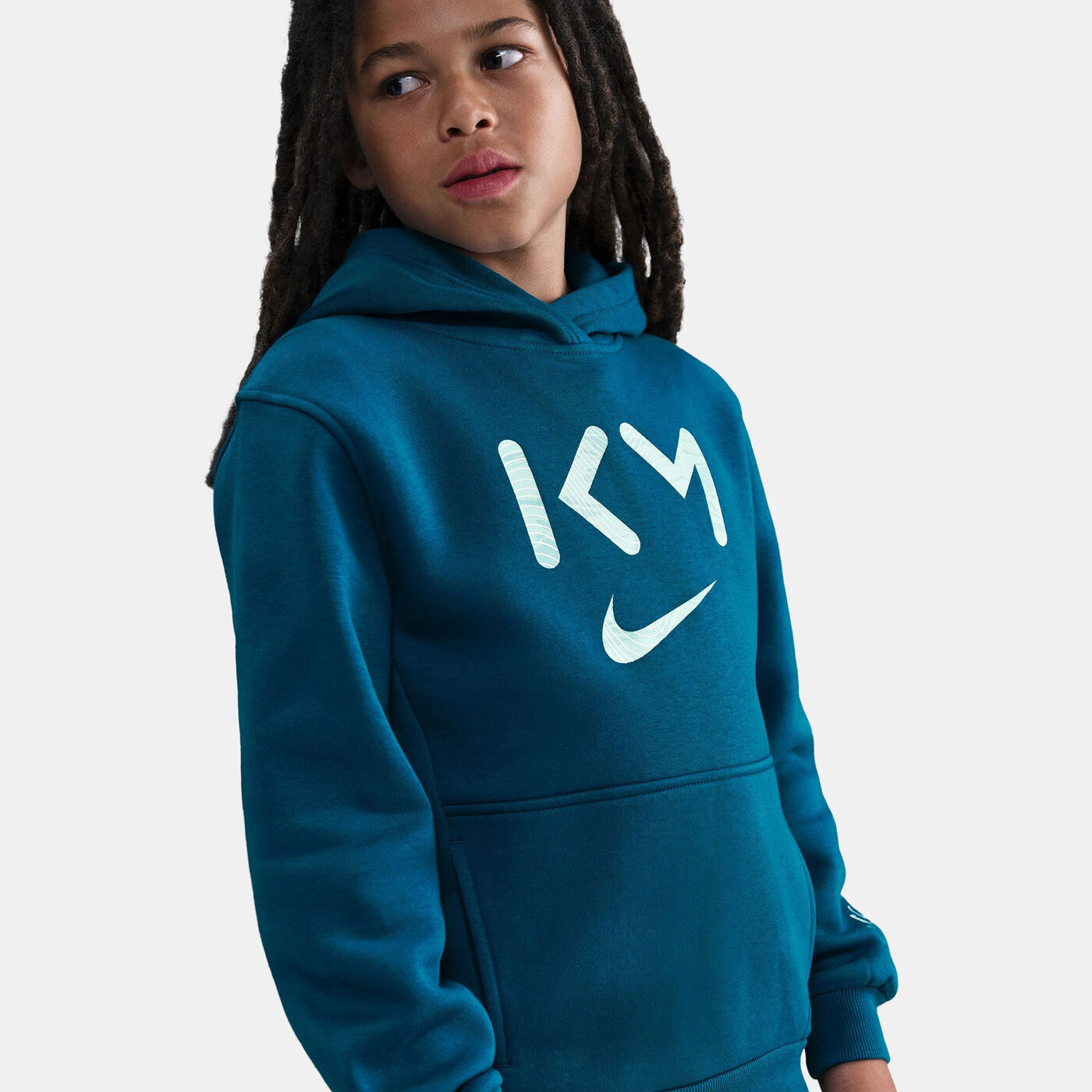 Kids' Kylian Mbappé Club Fleece Dri-FIT Hoodie