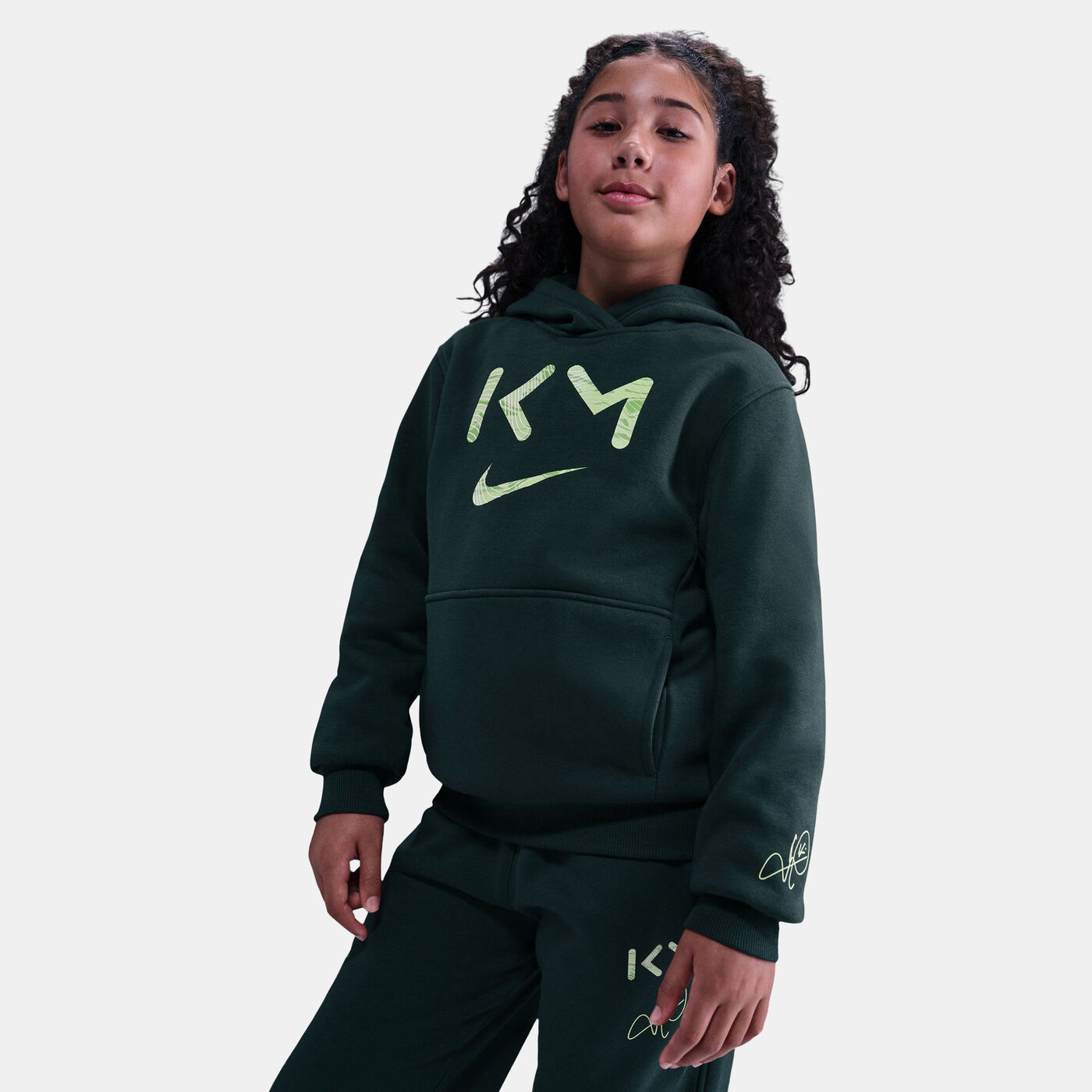 Kids' Kylian Mbappé Club Fleece Dri-FIT Hoodie
