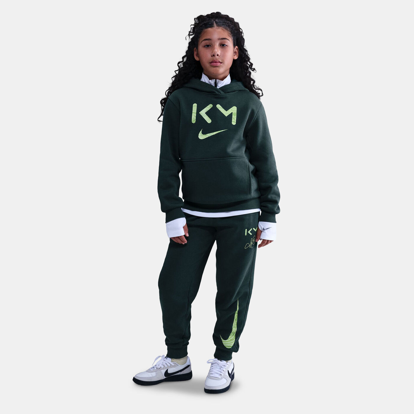Kids' Kylian Mbappé Club Fleece Dri-FIT Hoodie