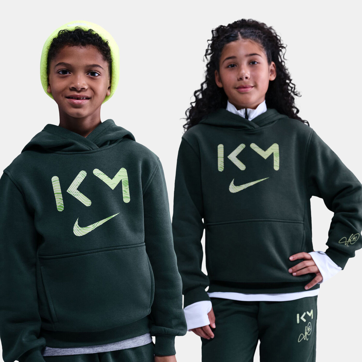 Kids' Kylian Mbappé Club Fleece Dri-FIT Hoodie