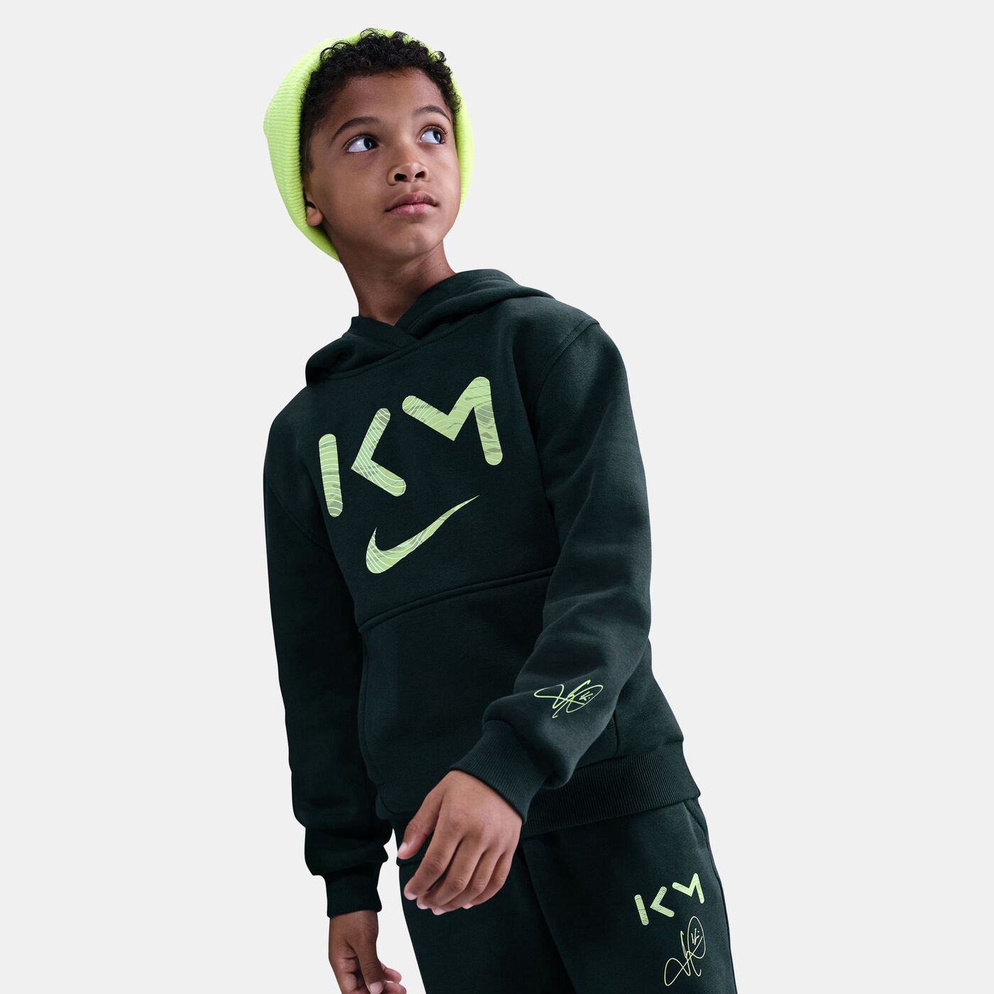 Kids' Kylian Mbappé Club Fleece Dri-FIT Hoodie