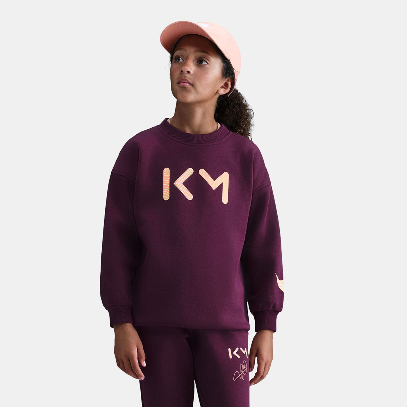 Kids' Kylian Mbappe Sportswear Club Fleece Sweatshirt