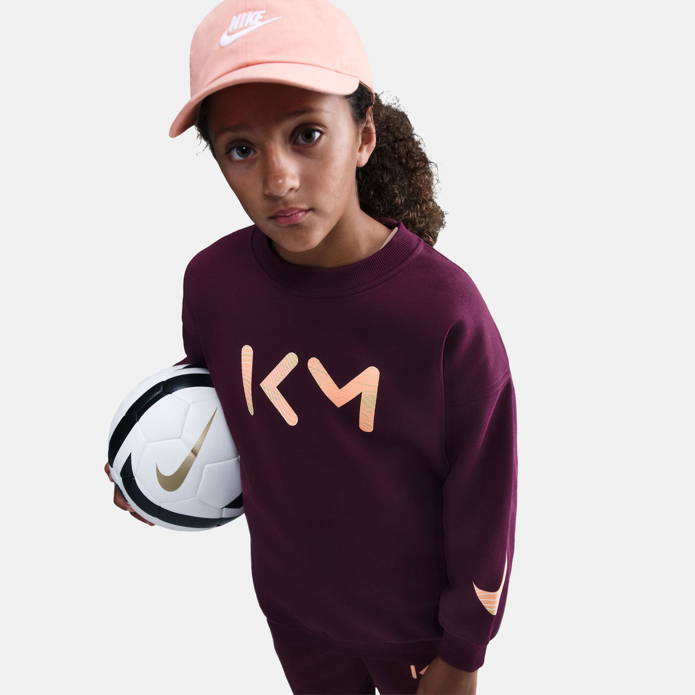 Kids' Kylian Mbappe Sportswear Club Fleece Sweatshirt