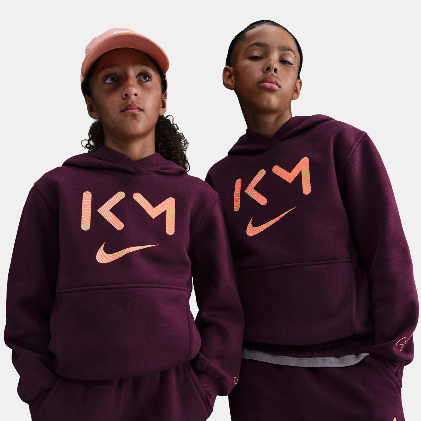 Kids' Kylian Mbappé Club Fleece Dri-FIT Hoodie
