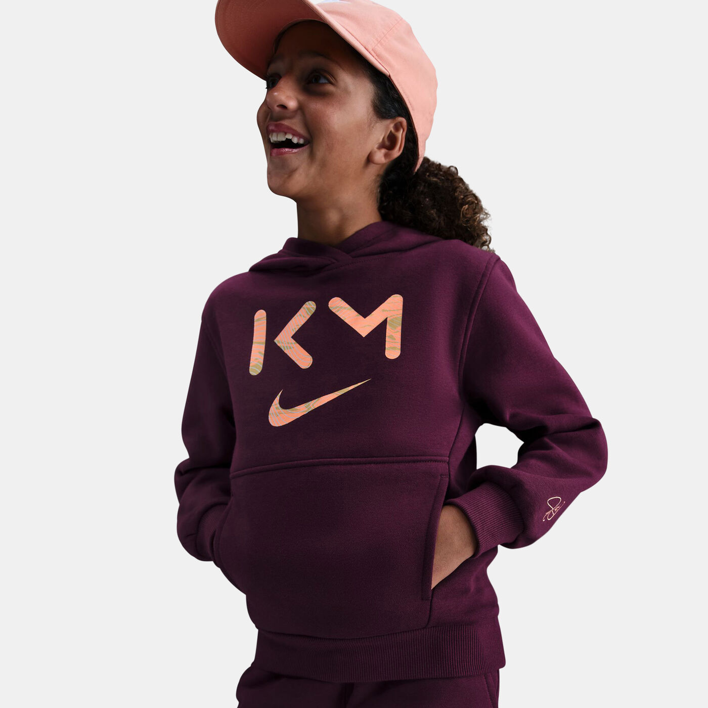 Kids' Kylian Mbappé Club Fleece Dri-FIT Hoodie