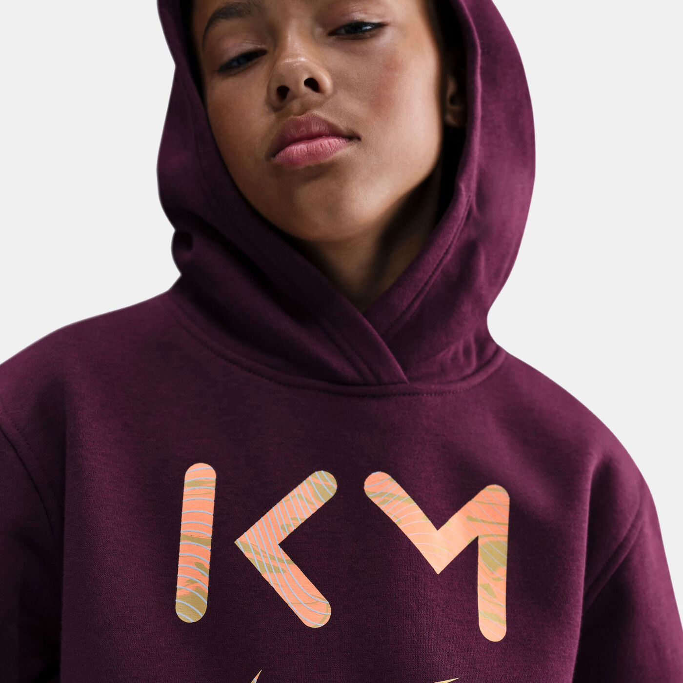 Kids' Kylian Mbappé Club Fleece Dri-FIT Hoodie