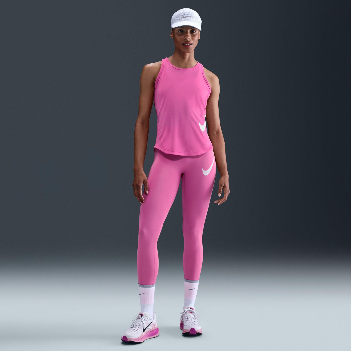 Women's Tempo Swoosh Run Dri-FIT Running Tank Top