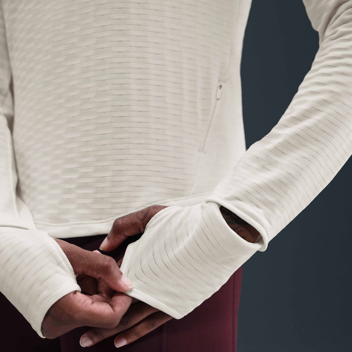 Women's Swift Therma-FIT Turtle-Neck Running Top