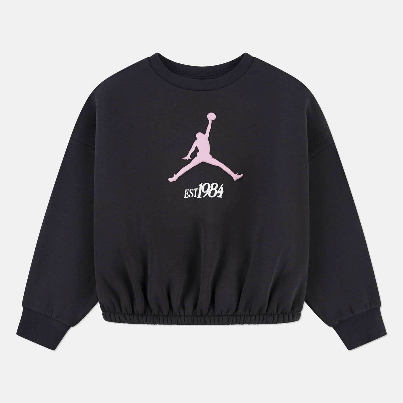 Kids' Jumpman Club Pleated Fleece Sweatshirt
