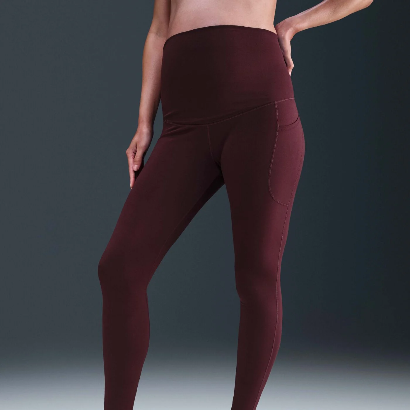 Women's One Dri-FIT 7/8 Maternity Training Leggings