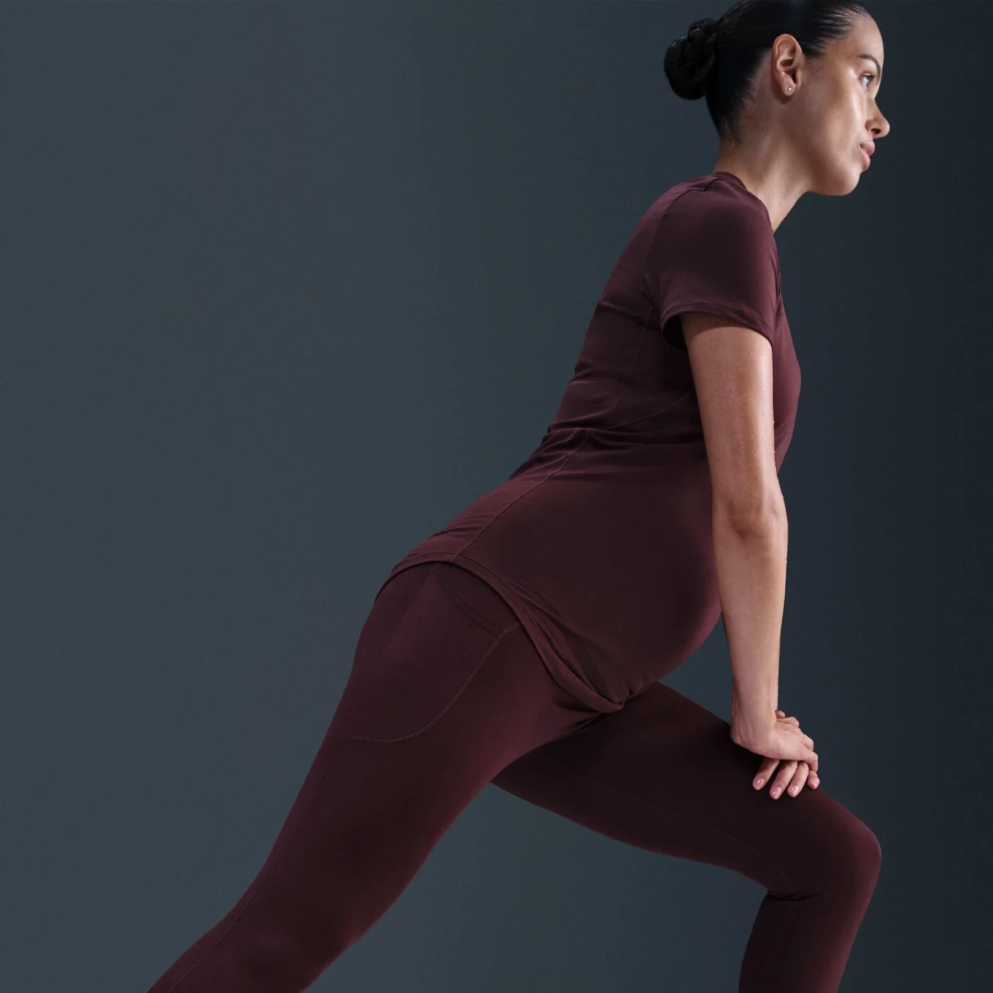 Women's One Dri-FIT 7/8 Maternity Training Leggings