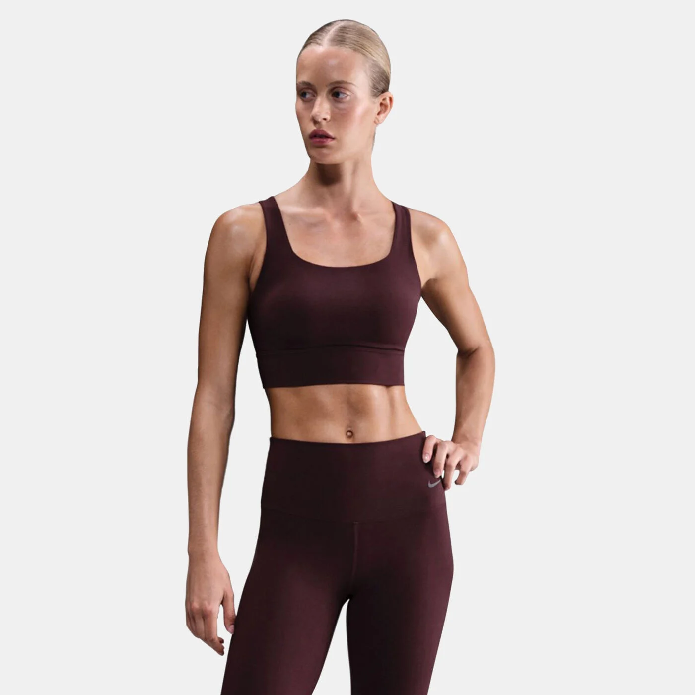 Women's Dri-FIT Zenvy Medium-Support Longline Training Sports Bra