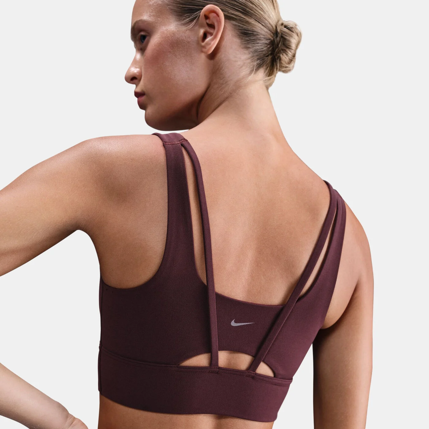 Women's Dri-FIT Zenvy Medium-Support Longline Training Sports Bra