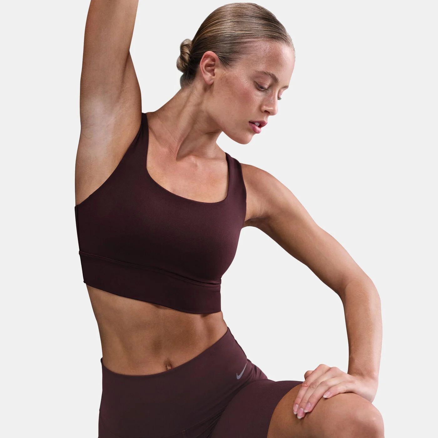 Women's Dri-FIT Zenvy Medium-Support Longline Training Sports Bra