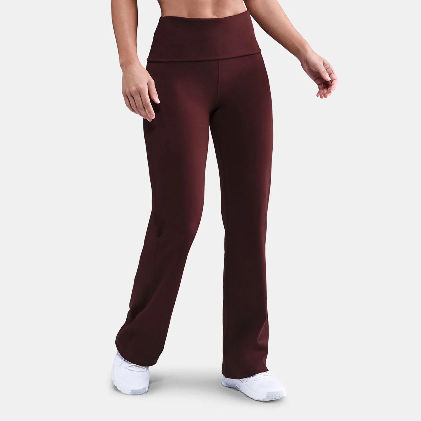 Women's One Dri-FIT Fold-Over Yoga Pants
