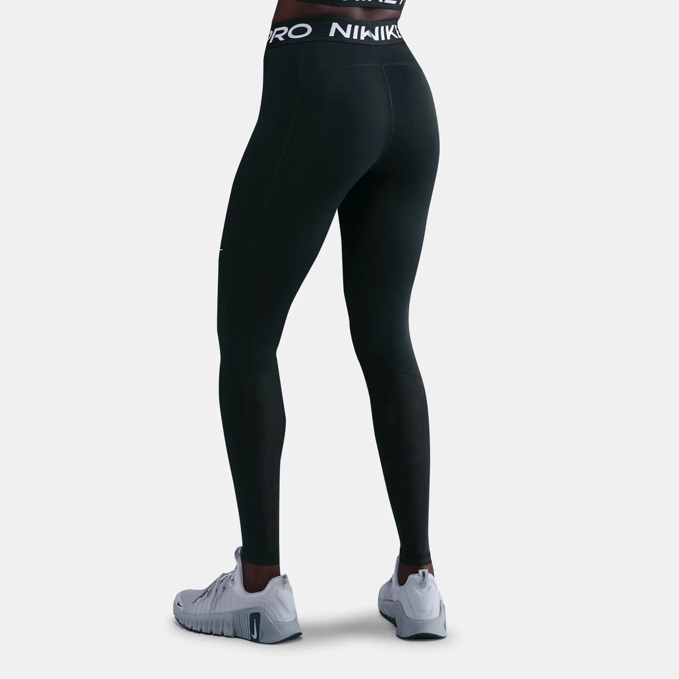 Women's Pro Mid-Rise Mesh-Panelled Leggings