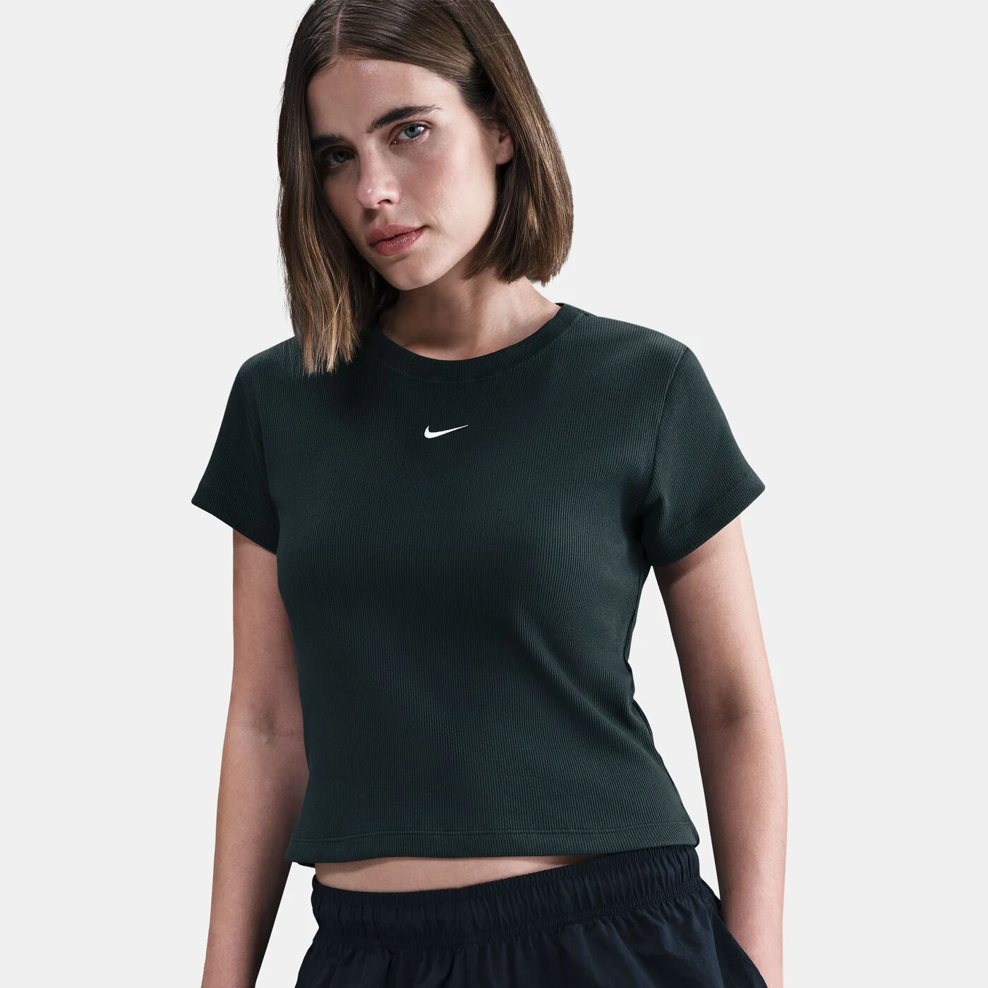 Women's Sportswear Ribbed T-Shirt