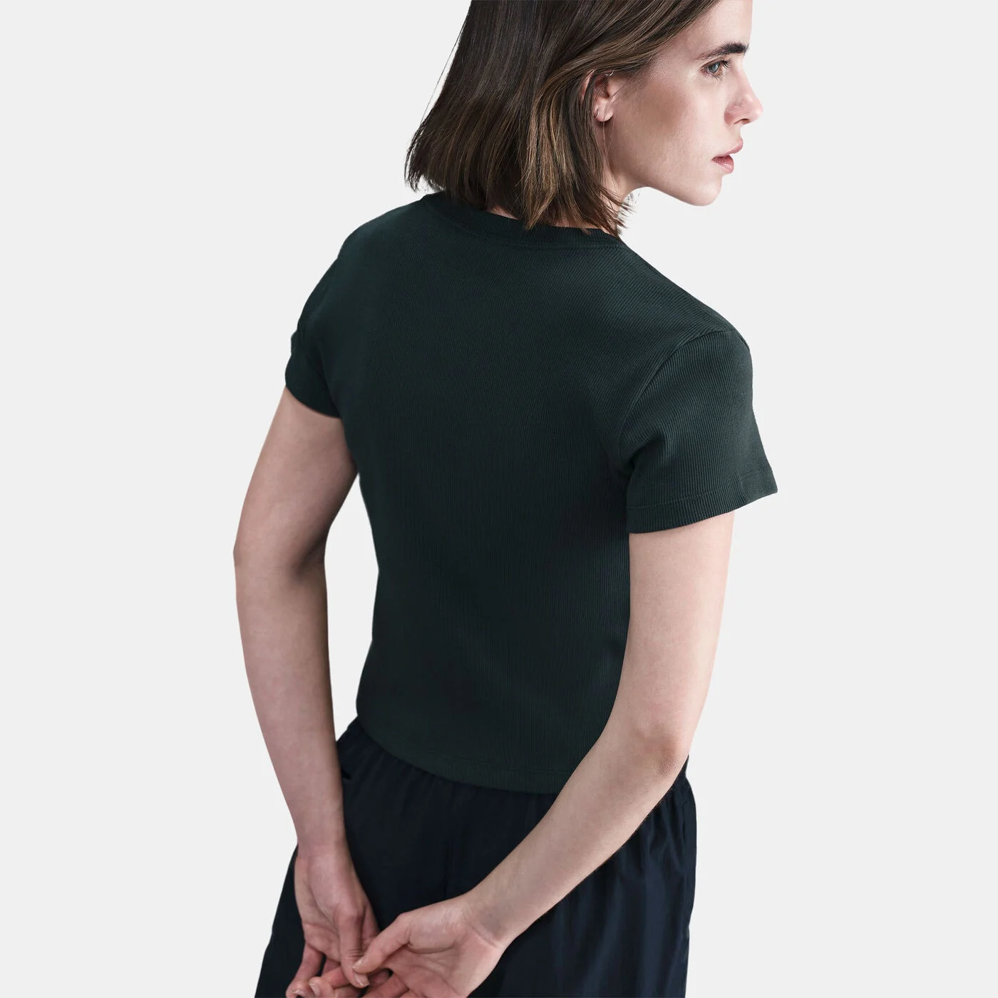 Women's Sportswear Ribbed T-Shirt