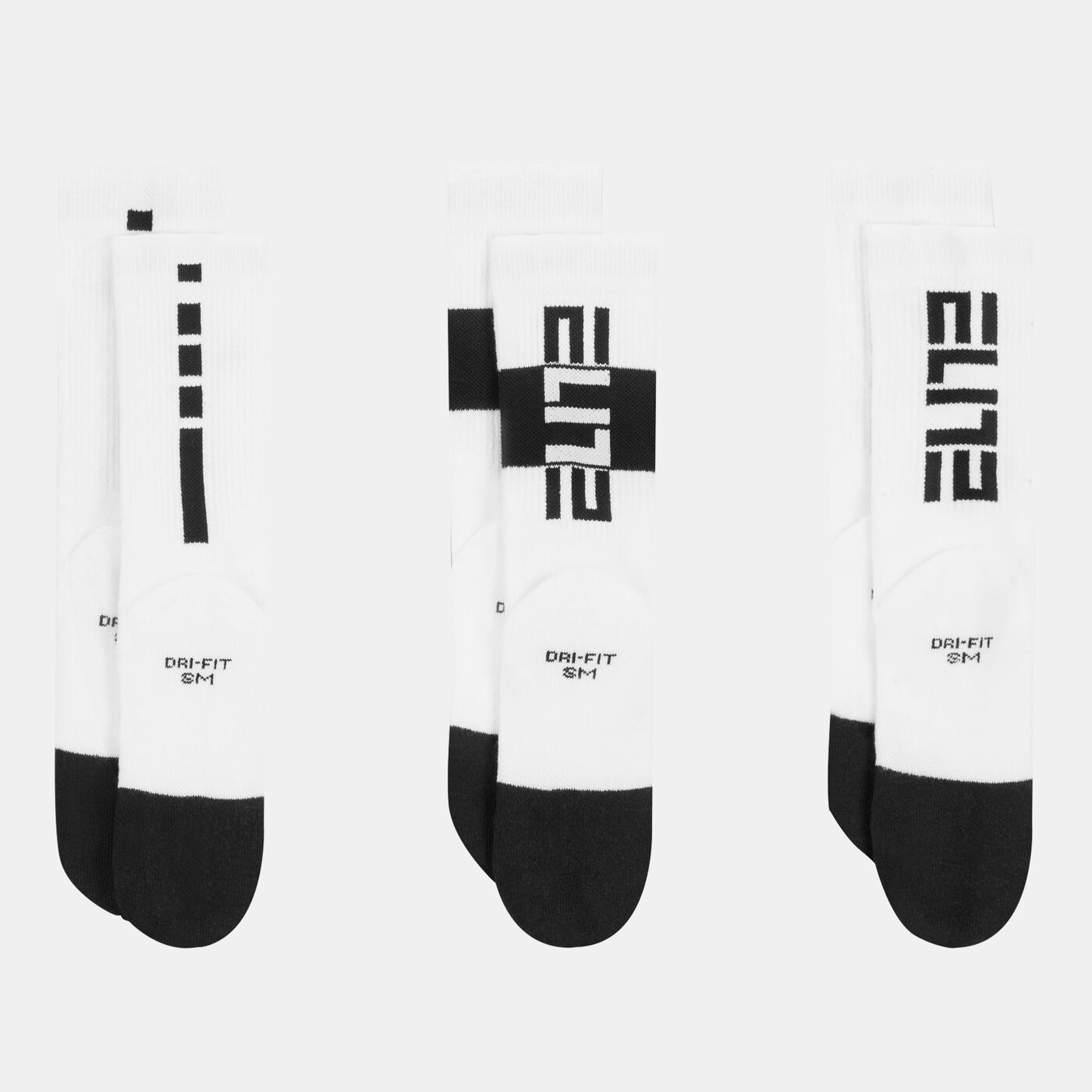 Kids' Elite Kids' Basketball Crew Socks (3 Pairs)
