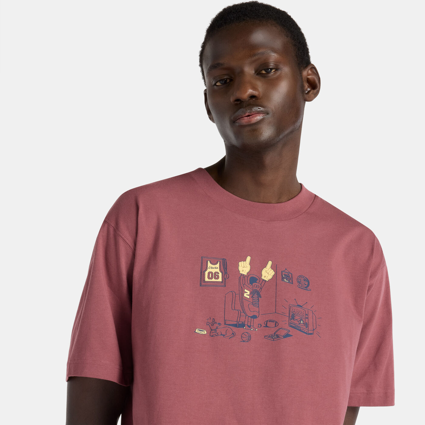 Men's Newbie Fan Graphic T-Shirt