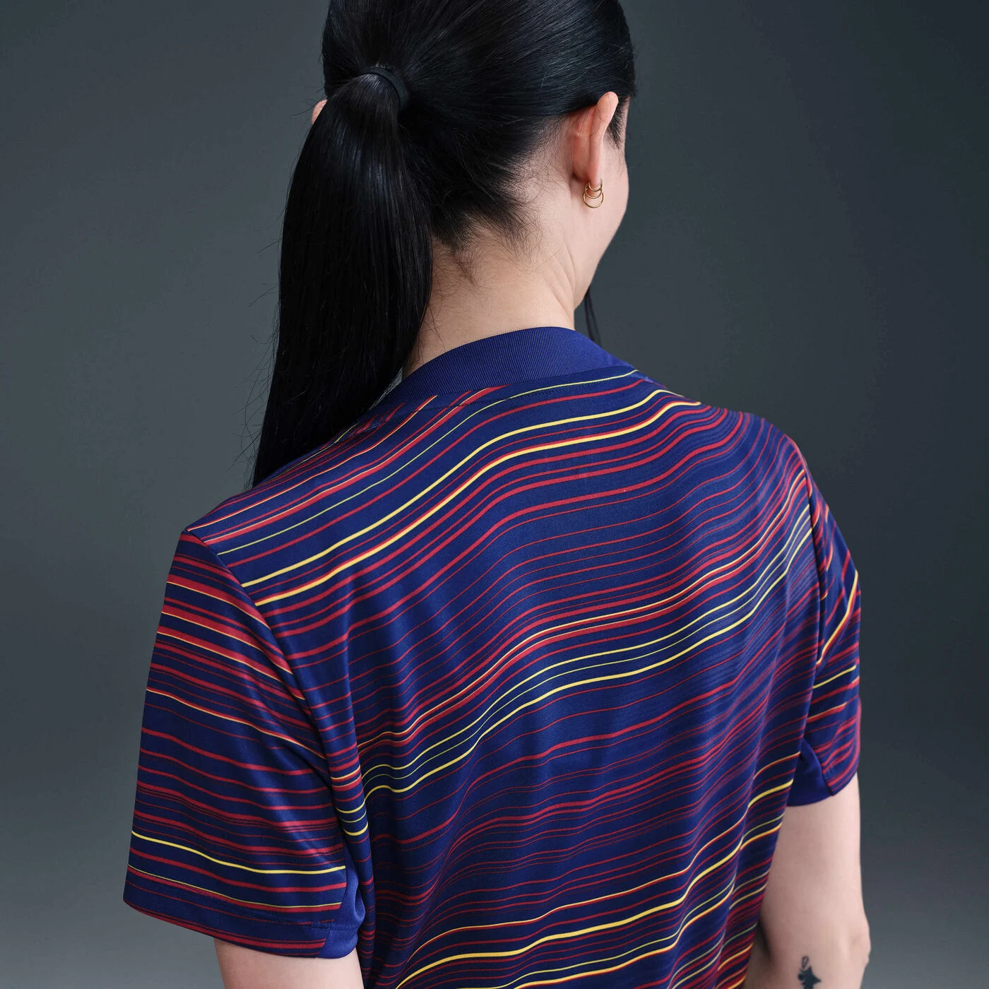 Women's FC Barcelona Academy Pro Home Pre-Match Football Top