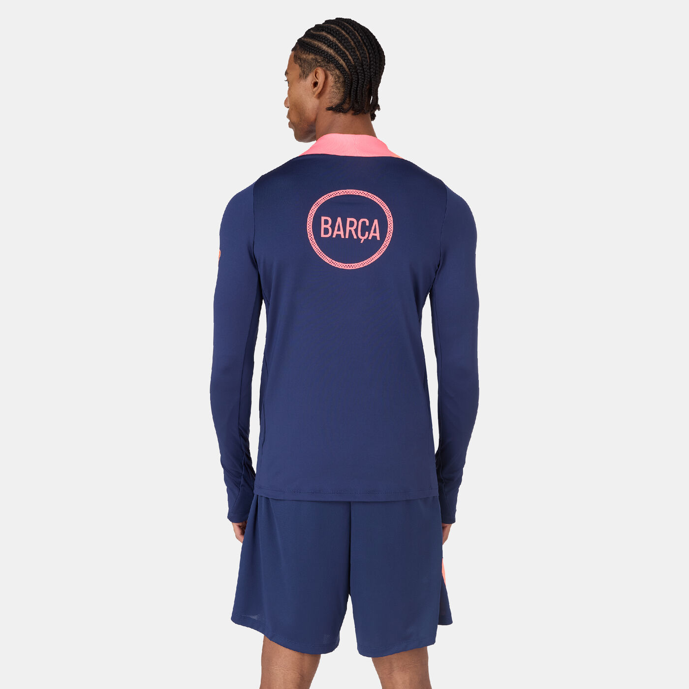 Men's FC Barcelona Strike Drill Football Top