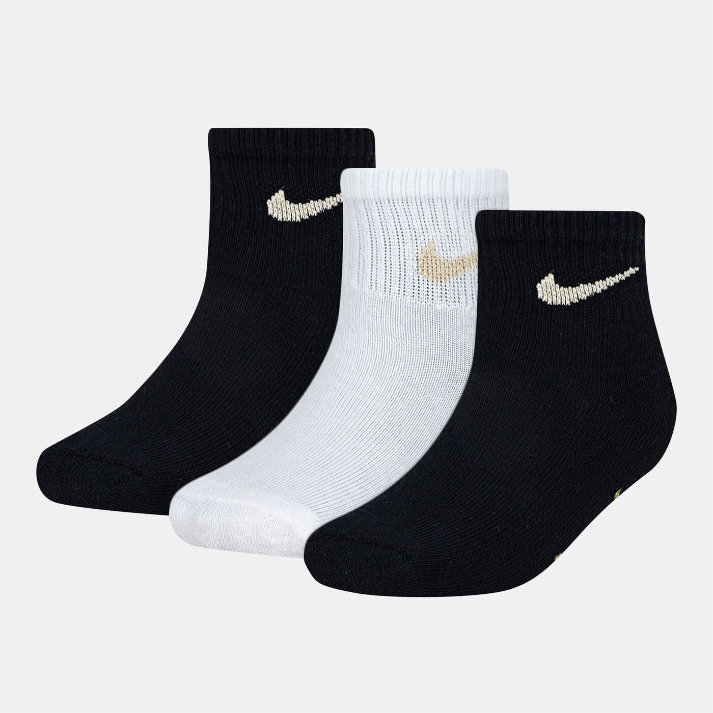 Kids' Gripper Ankle Socks (3 Pair)