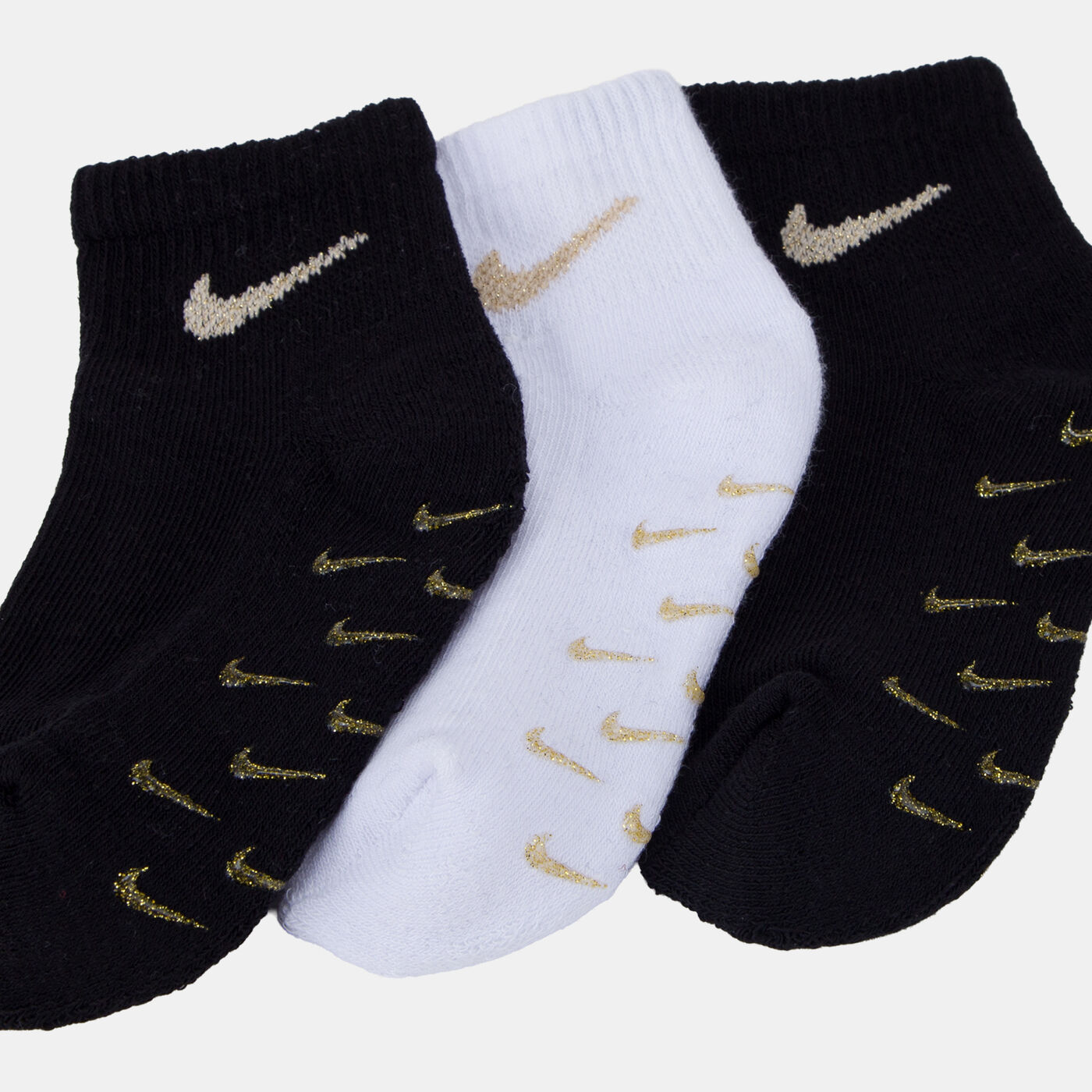 Kids' Gripper Ankle Socks (3 Pair)