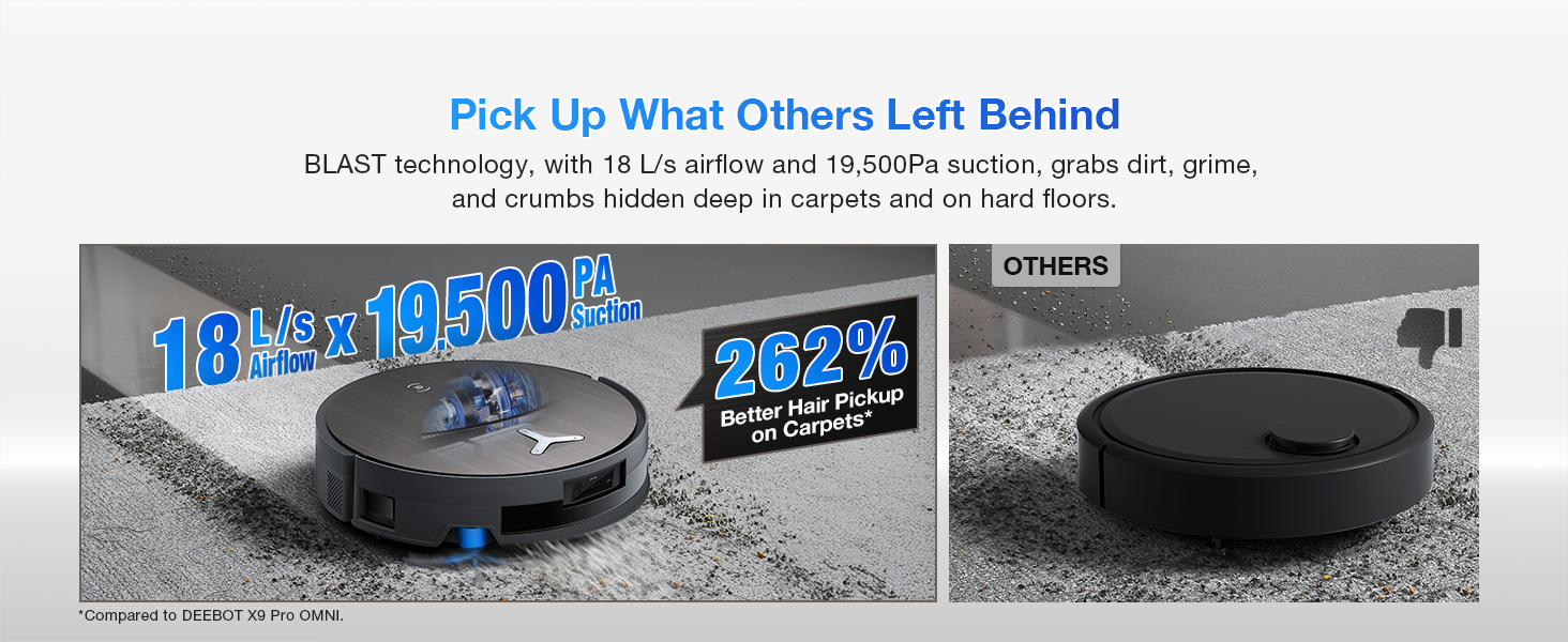 Deebot X11 Pro Robotic Vacuum Cleaner 1200 W DEX99-11EO Black